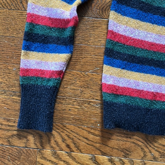 Abercrombie & Fitch Striped Mock-neck Sweater - Picture 3 of 8